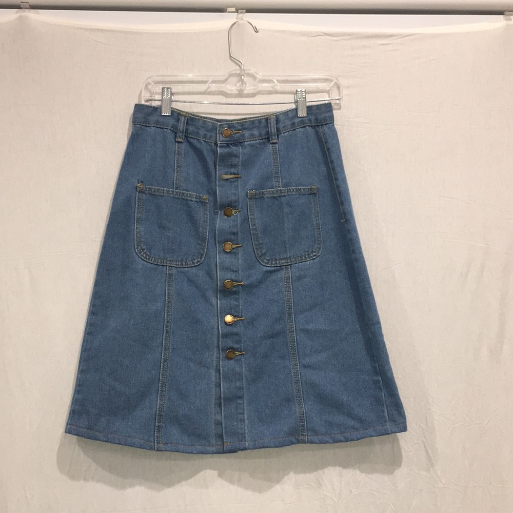 Jean skirt